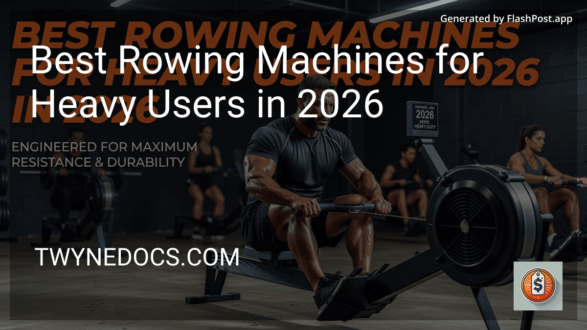 Best Rowing Machines for Heavy Users in 2026 preview