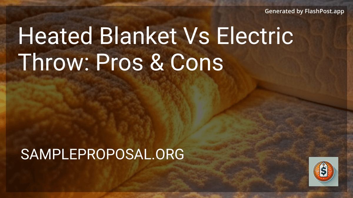 Heated Blanket Vs Electric Throw: Pros & Cons in 2025 image