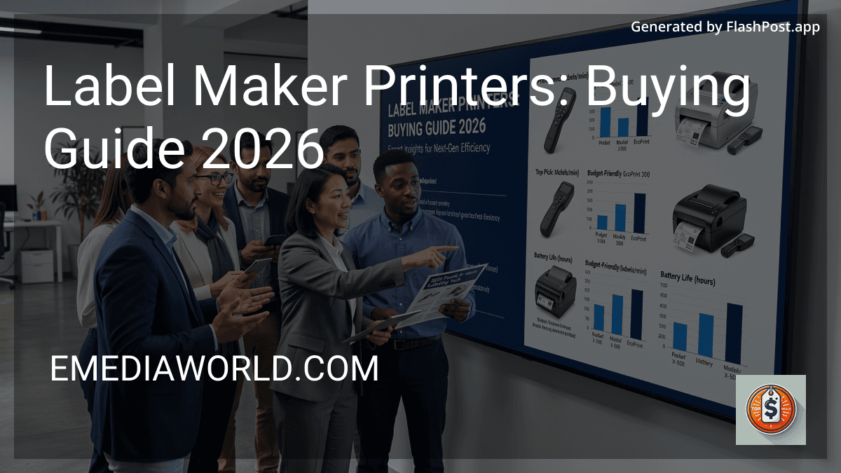 Label Maker Printers: Buying Guide 2026 in 2026 preview
