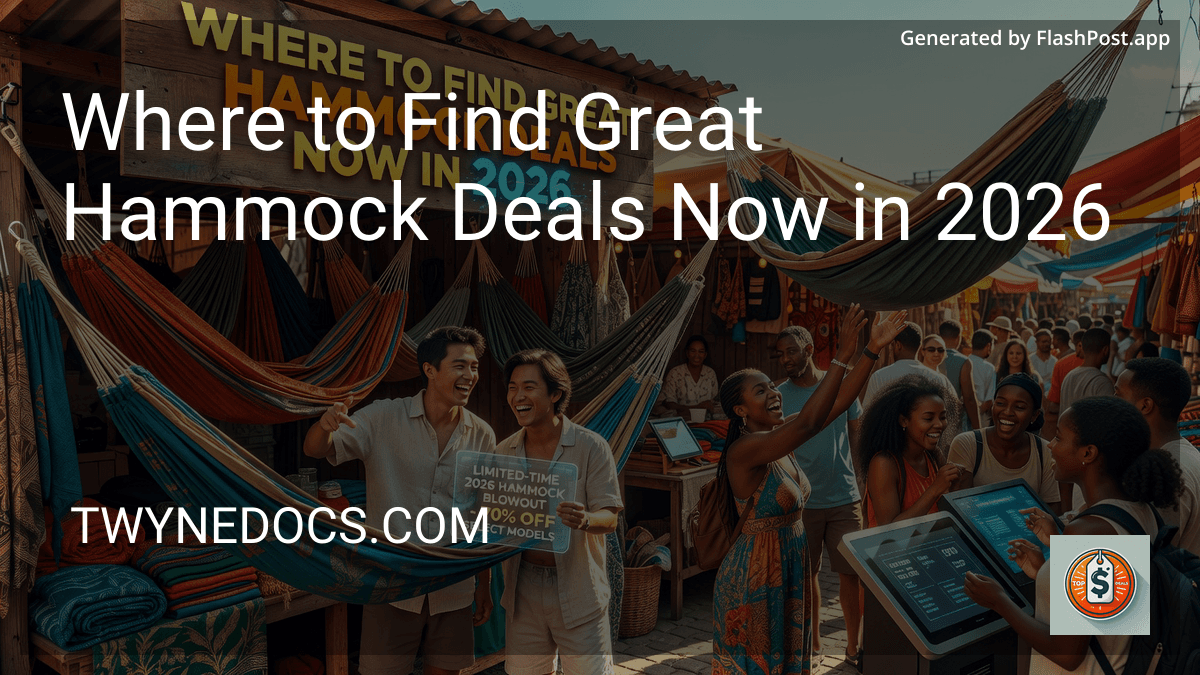 Where to Find Great Hammock Deals Now in 2026 preview