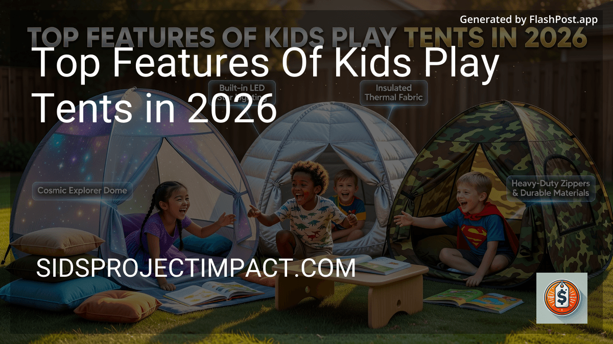 Top Features Of Kids Play Tents in 2026 preview