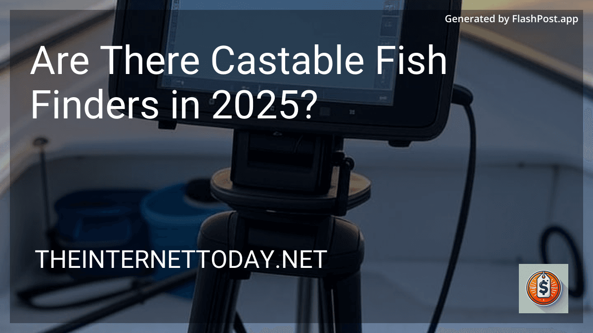 Are There Castable Fish Finders in 2025? preview