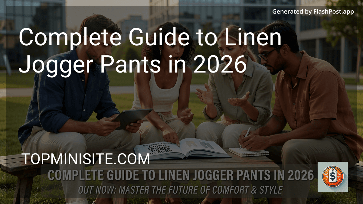 Complete Guide to Linen Jogger Pants in 2026 preview
