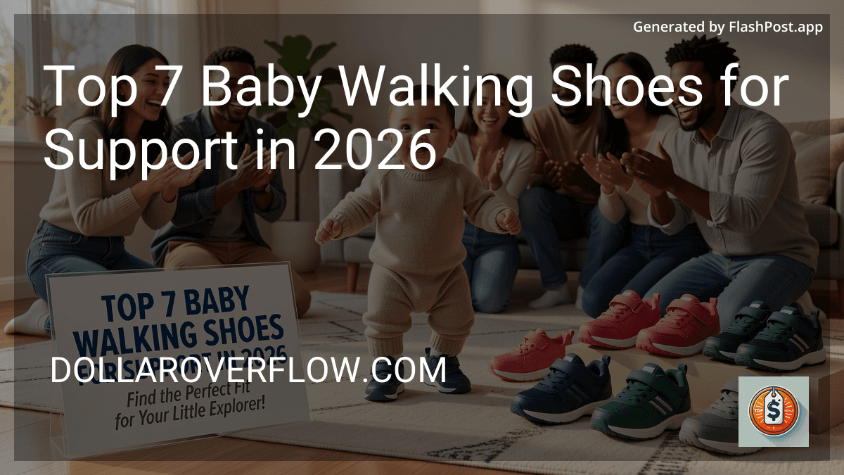 Top 7 Baby Walking Shoes for Support in 2026