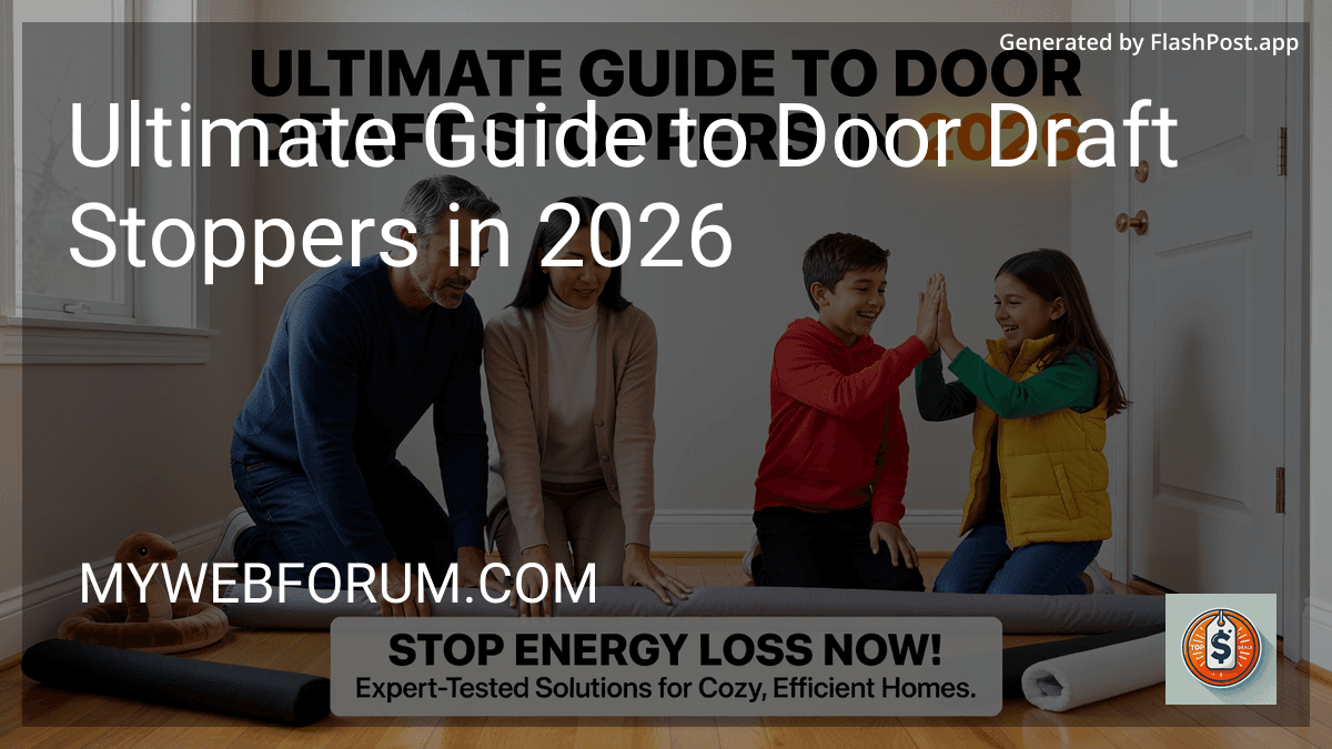 Ultimate Guide to Door Draft Stoppers in 2026 preview