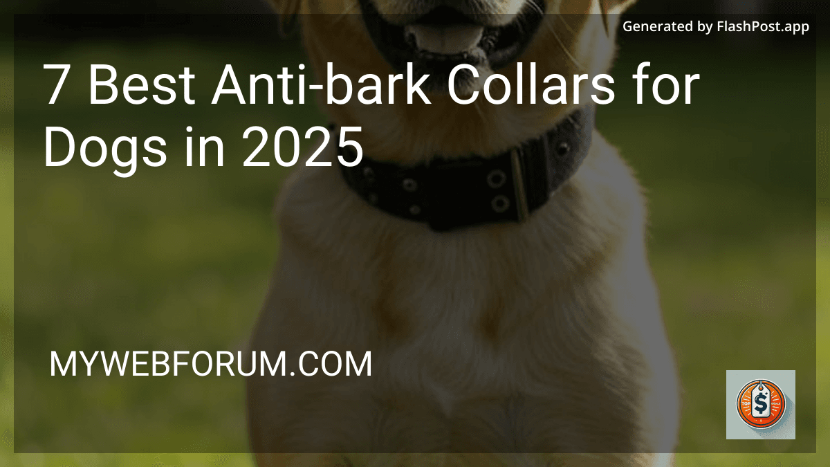 7 Best Anti-bark Collars for Dogs in 2025 image