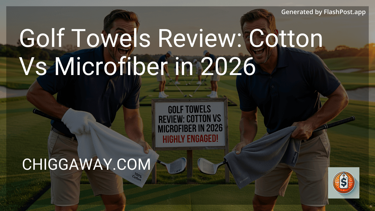 Golf Towels Review: Cotton Vs Microfiber in 2026 preview