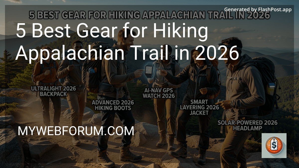 7 Best Gear for Hiking Appalachian Trail in 2026