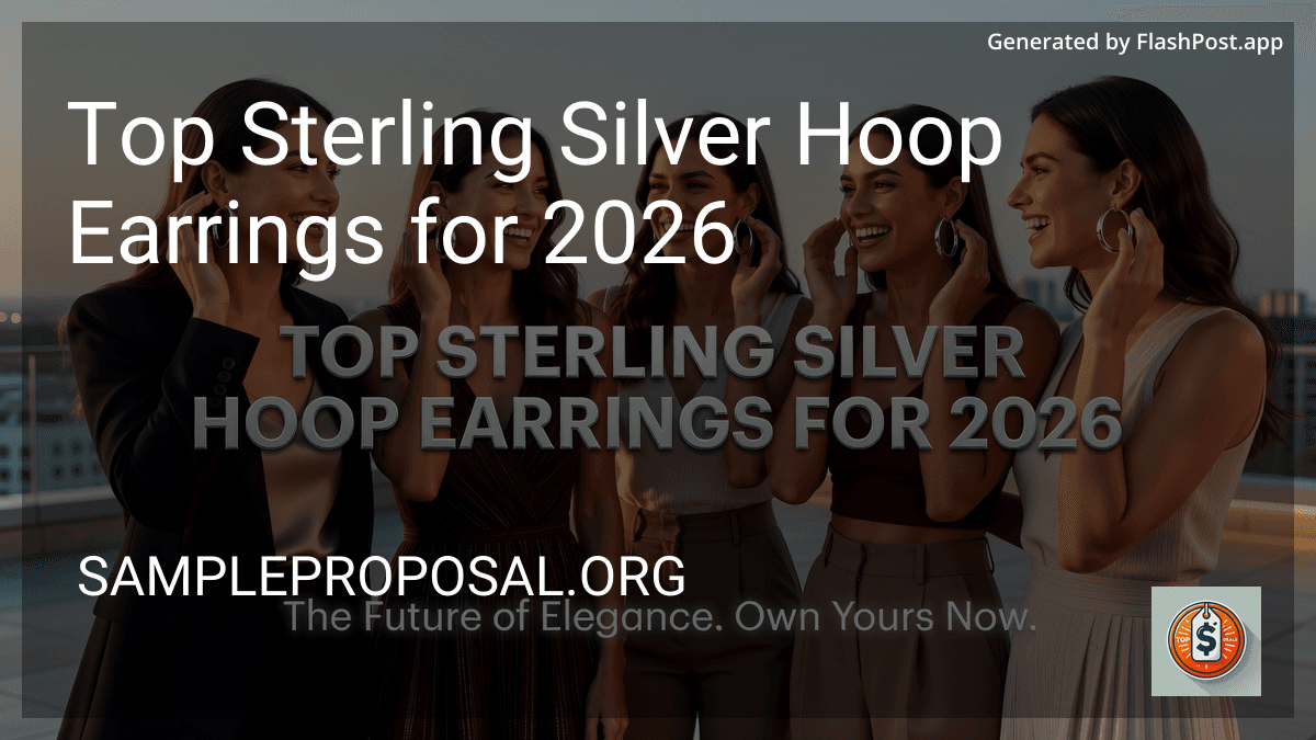 Top Sterling Silver Hoop Earrings for 2026 in 2026 preview