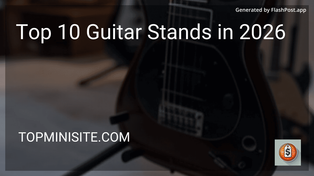 Top 10 Guitar Stands in 2026 image