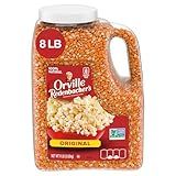 Orville Redenbacher's Gourmet Popcorn Kernels, Original Yellow, 4g Fiber Per Serving, 8 lb.