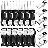 Sliner 6 Sets Groomsman Golf Proposal Gifts Include Groomsman Golf Ball Marker and Magnetic Divot Tool with Gift Box for Wedding