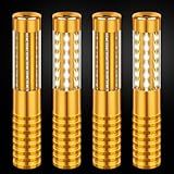 4 Pieces LED Strobe Baton Light Rechargeable Bottle Service Sparklers Stick Reusable Champagne Bottle Handheld LED for Club Stage Nightclub Party Concert Event Bar Outdoor - Gold