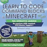 Coding for Kids: Learn to Code Minecraft Command Blocks - Video Game Design Coding - Computer Programming Courses, Ages 9+ (PC, Mac Compatible)