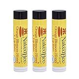 The Naked Bee Organic Orange Blossom Honey Lip Balms - 3 Pack