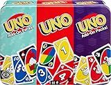 Mattel Games UNO Card Game with 2 Add On Packs & Collectible Tin for Kids, Adults & Family Game Night. 2 to 10 Players (Amazon Exclusive)