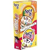 Asmodee Spot It! Super Pack Kids (2024 Refresh) Eco Big Box - Includes Animals and 1,2,3 Editions, Family Card Game Bundle for Quick Reflexes! Ages 6+, 2-8 Players, 10 Minute Playtime