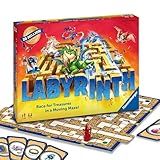 Ravensburger Labyrinth Board Game - A Strategic Maze Challenge for Family Nights - Find Treasures & Block Opponents - MESH Accredited - Great Birthday Gift - 2-4 Players - Kids Ages 7-10 and Older