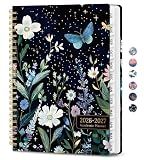 Planner 2026-2027, Hardcover Monthly and Weekly Academic Planner July 2026 - June 2027, Teacher and Student Calendar Agenda Book with Tabs, A5 (6.3" x 8.5"), Ideal for School and Office, Floral Planner, Celestial