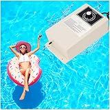 HOSOUTION 2000mg/H Ozone Generator with Timer, Ozone Generator Water Keep Cold Plunge Clean, Cold Plunge Filter, Ozone Bubbler for Produce, Ozone Generator for Cold Plunge, Ice Bath, Hot Tub,Spa