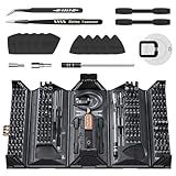 Mini Precision Screwdriver Set,JAKEMY 180 in 1 Laptop Screwdriver Repair Tool Kit,Magnetic Multi-Bit Tiny Screwdriver Bit Kit for DIY,Computer,PS5,Xbox,RC Car,Jewelers,Glasses,Watch,Home