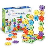 Learning Resources Gears! Gears! Gears! 100-Piece Deluxe Building Set - Ages 3+, Preschool Building Sets, Gears Toys for Kids, STEM Toys for Toddlers, Construction Toy Set,Back to School