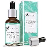 Eclat Skincare Clarifying Niacinamide Serum - 12% Niacinamide with Zinc PCA & Hyaluronic Acid - Hydrating & Soothing Formula - Face Serum for Minimizing Pores and Improving Skin Texture 1 Fl Oz