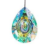 H&D HYALINE & DORA 89mm/3.5in Hanging Chandelier Crystals Prisms for Window Suncatchers Chandelier Parts Rainbow Maker Pendants