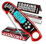 Alpha Grillers Meat Thermometer Digital - Instant Read Food Thermometer for Cooking and Grilling Gifts for Men Valentines Day Gifts for Him Her Mom Dad