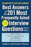 Best Answers to the 201 Most Frequently Asked Interview Questions, Second Edition