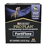 Purina Pro Plan Veterinary Supplements FortiFlora Dog Probiotic Supplement, Canine Nutritional Supplement - 30 ct. Box