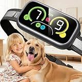 Dog Bark Collar Pro, Instant Bark Solution, Smart Anti Barking Device with 4 Correction Modes, Fast-Acting Barking Collar for for Large Medium Small Dogs 5-150lbs, Ideal for Home & Outdoor Use