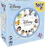 Asmodee Spot It! Disney Card Game Eco-Blister Edition, 5-in-1 Visual Perception Game for Quick Reflexes and Family Fun, Ages 6+, 2-8 Players, 10 Minute Playtime