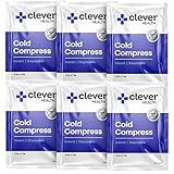 Instant Cold Pack | Disposable Ice Packs - Cold Therapy - for Injuries, Swelling, Inflammation, Muscle Strains, Sprains, Perfect for First aid Kit, Outdoor Activities, Athletes. 5x7 Inches, 6 Pack.
