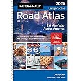 Rand McNally Road Atlas Large Scale 2026: United States, Canada, Mexico (Rand McNally Large Scale Road Atlas USA)