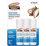 Palmer's Cocoa Butter Formula Moisturizing Swivel Stick with Vitamin E, Lip Balm Stocking Stuffer, Face & Body Moisturizer Stick, Ideal for Treating Dry Skin Patches (Pack of 3)