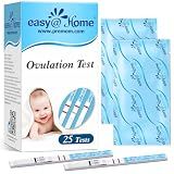 easy@Home Ovulation Test Strips, 25 Pack Fertility Tests