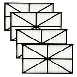 4 Pack Hayward Sharkvac Filters RCX70101PAK2 Replacement Pool Filter Cartridges Compatible with Hayward Robotic in-ground Pool Cleaners AquaVac, TigerShark and SharkVac
