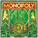 Monopoly Wicked Edition Board Game | Inspired by The Motion Picture | Ages 8+ | 2 to 6 Players | 30 Mins. | Family Games for Kids, Teens, and Adults