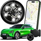 Mini GPS Tracker for Vehicles, 2026 New LED Tracking Device for Vehicles, Hidden Car GPS Tracker Device for Vehicles (iOS), Real-Time Car Tracker Device No Subscription No Monthly Fee for Car, Trucks