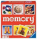 Ravensburger Junior Memory® Game | Engaging Picture Matching Game | Enhances Memory & Matching Skills | Suitable for Kids Ages 3 and Up | Quality Assured