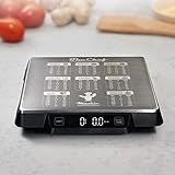 Heavy Duty Digital Kitchen/Food Scale – 33lb Capacity, 1g Accuracy, Perfect for Baking, Cooking & Meal Prep! Easy-to-Read with Large Containers. Bonus: Built in Baking Conversions! Restaurant Grade!