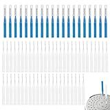 70pcs Shower Head Cleaner Tool Kit, 2 Designs Bathroom Small Hole Shower Head Cleaning Brushes & Multi-Size Picks for Tiny Nozzle Gaps Deep Clean Unclogging Brush Set