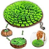Pet Snuffle Mat for Dogs,Interactive Feed Puzzle for Boredom,Encourages Natural Foraging Skills for Cats Rabbits Dogs Bowl, Dog Treat Dispenser Indoor Outdoor Stress Relief,Travel Portable and Compact