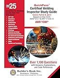 Certified Welding Inspector AWS/CWI QuickPass Study Tool Book based on AWS D1.1 2025 with Online Interactive Software
