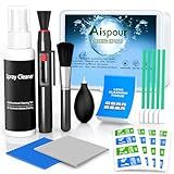 Aispour Camera Lens Cleaning Kit, 10-in-1 Camera Cleaning Kit, Camera Lens Cleaner and Camera Accessories, Includes Lens Cleaning Kit/Lens Cleaner/Lens Cleaning Pen/Soft Brush