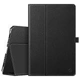 Fintie Folio Case for iPad 6th / 5th Generation (2018/2017), iPad Air 2 / Air 1 (9.7 Inch) - [Corner Protection] Premium Vegan Leather Stand Cover, Black