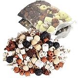 GOLDEAL Bio Balls Ceramic Rings Set, Aquarium Biological Filter Media with Mesh Bag for Fish Tank and Pond, Fish Tank Filter, Decorations, Accessories (2Pack,2.2lb)