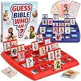 Garybank Guess Bible Who Am I Games for Kids, 24 Holy Bible Characters with Life Story & Verse Cards, Bible Trivia Study Supplies for Sunday School, Youth Group & Teens, Christian Catholic Gifts