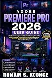 ADOBE PREMIERE PRO 2026 USER GUIDE: The Complete Beginner to Advanced Mastery Manual for Video Editing, AI Tools Color Grading, Audio Mixing, & Cinematic Content Creation with Step by Step Tutorials